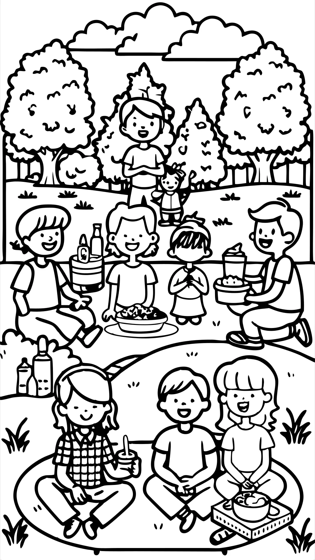 people coloring pages